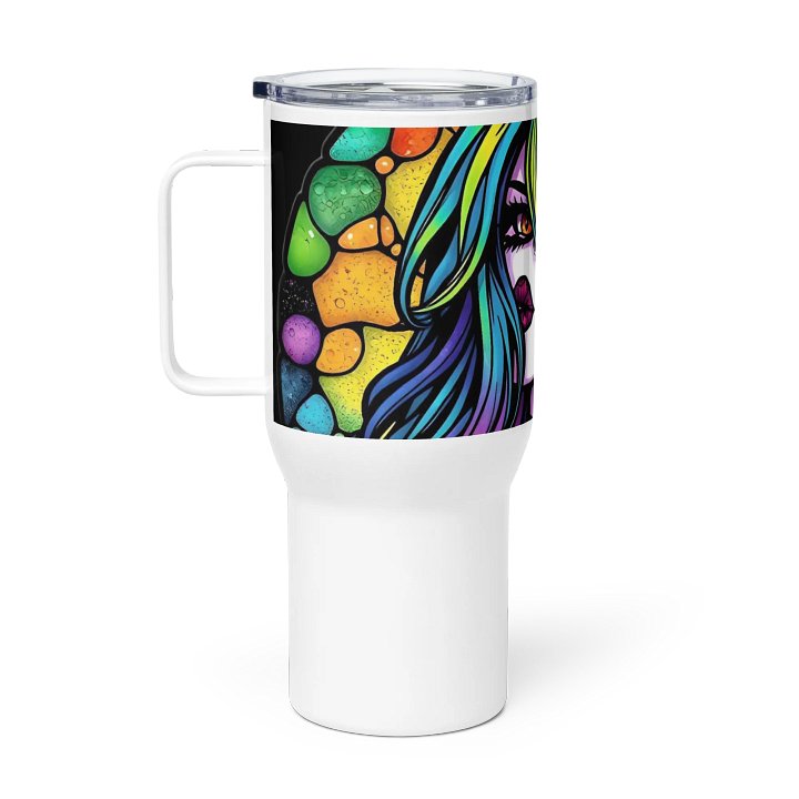 Stained Glass Muse Travel Mug product image (1)