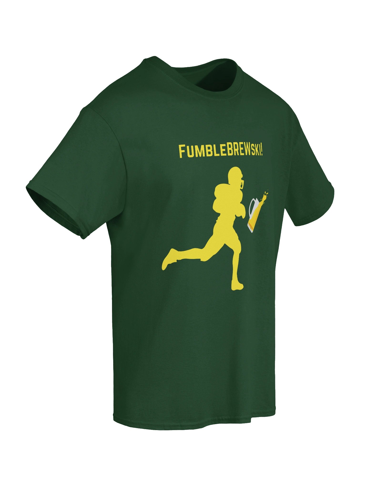 FumbleBREWski T-Shirt green cotton product image (6)