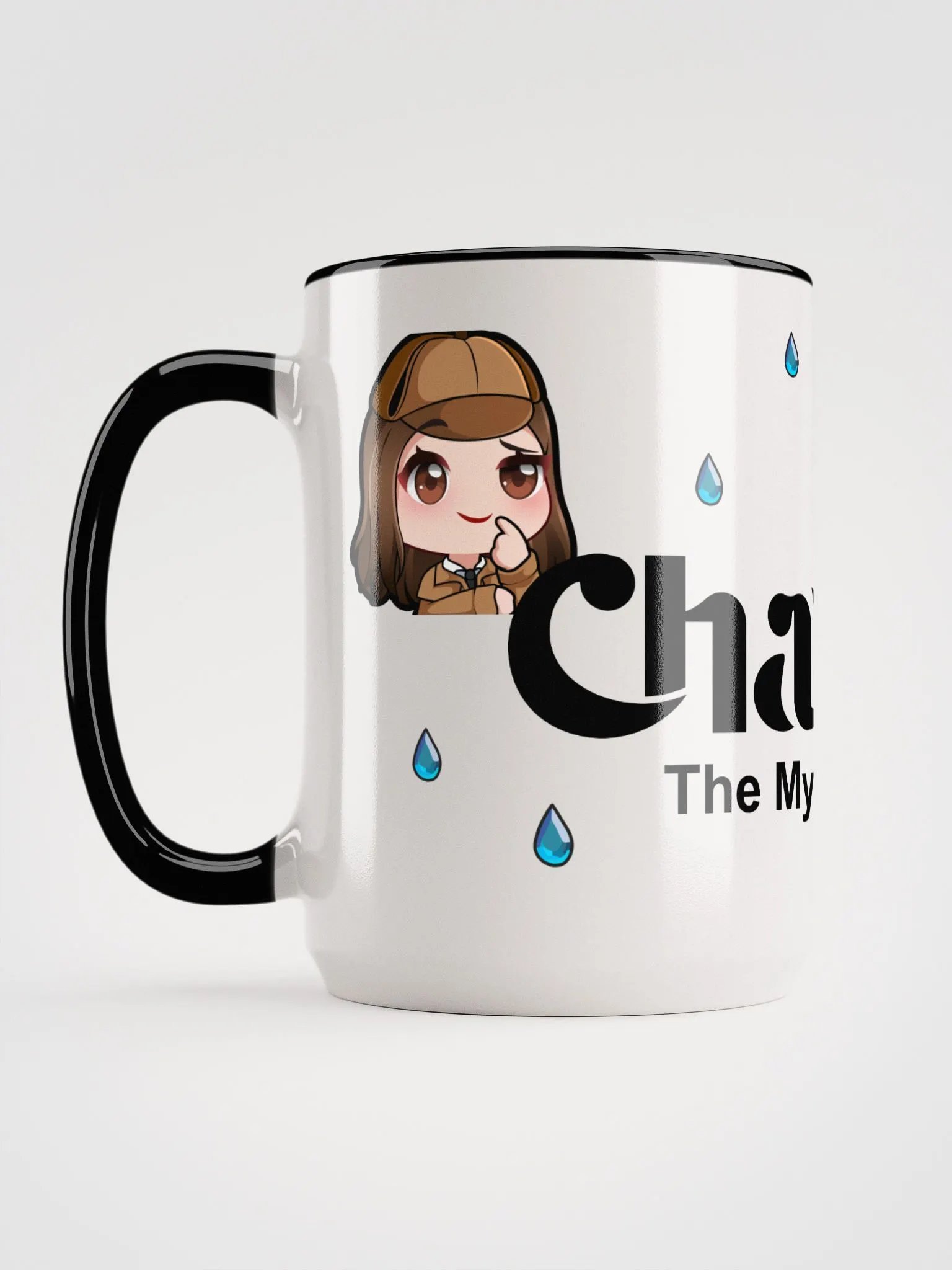 [Charvana: The Mystery Streamer] 15 OZ WITE MUG/BLACK INTERIOR product image (3)