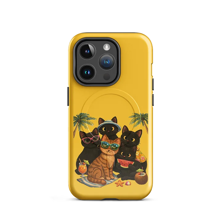 Cat brigade summer iPhone® Case product image (2)