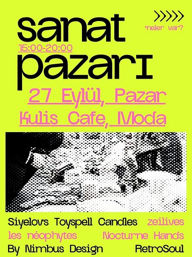 Bu Pazar sanat & tasarım pazarımıza bekleriz! Tüm bilgiler afişte⏫ |📍@kuliskadikoy

Tişört, sticker, mum, takı, print... özgü...