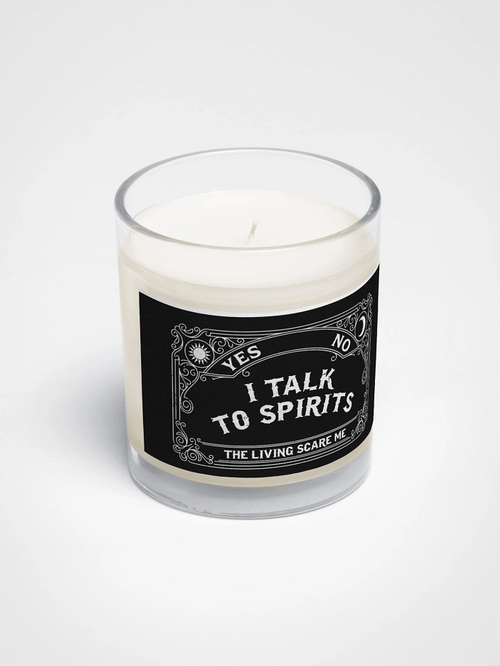 I Talk to Spirits - Candle product image (2)