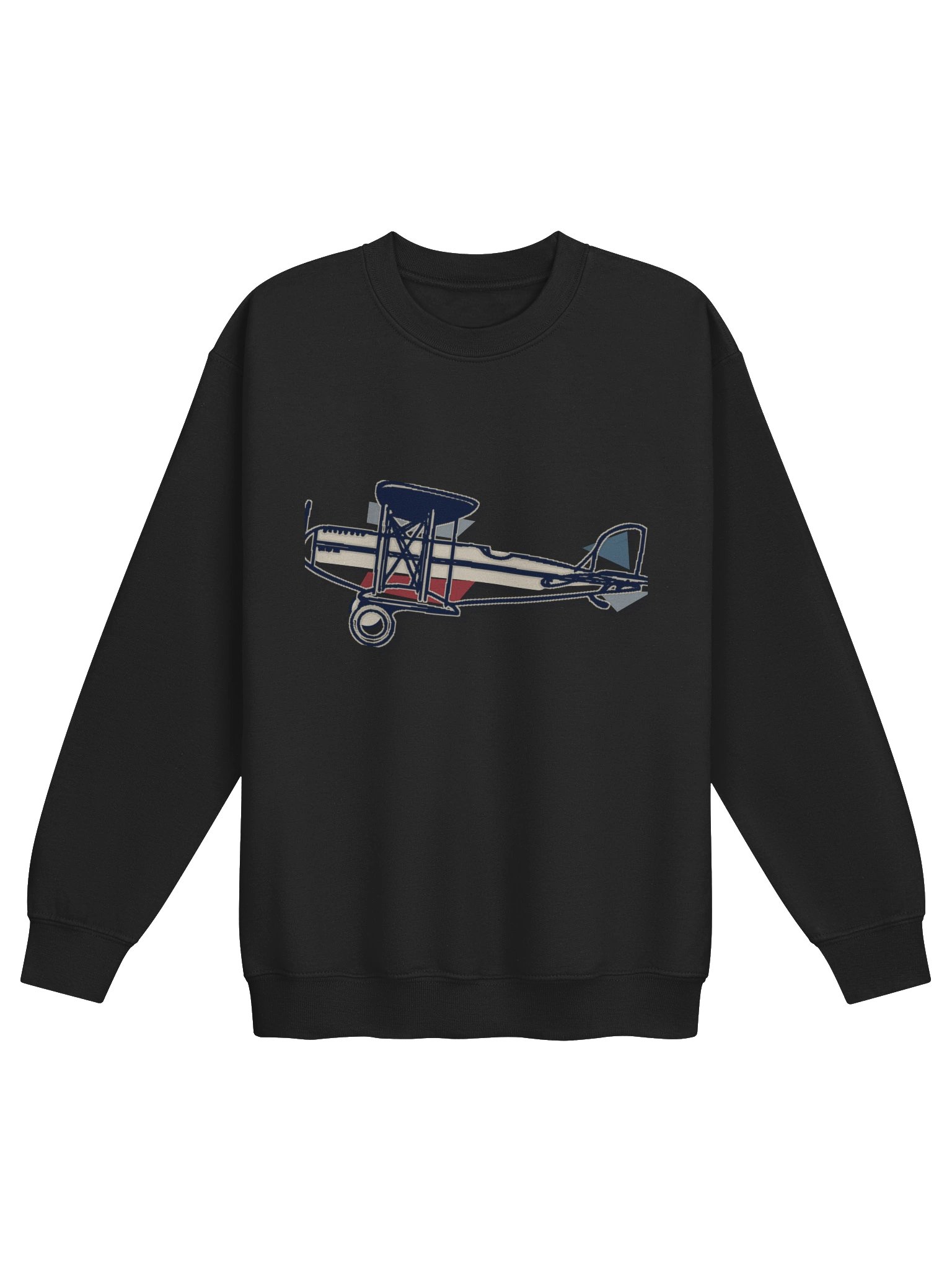 Orbit Fair Biplane Youth Crewneck Sweatshirt product image (1)