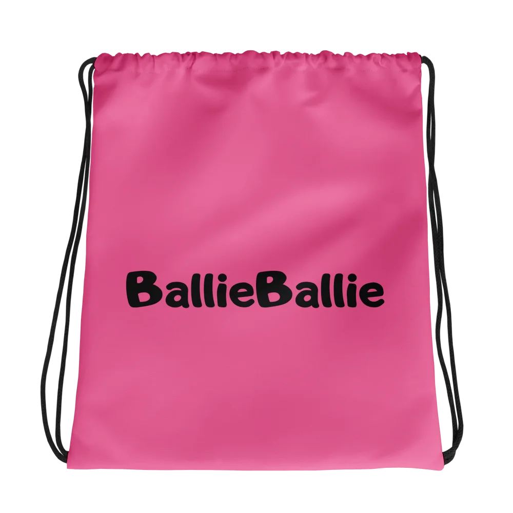 Tas met trekkoord Brilliant Rose product image (1)