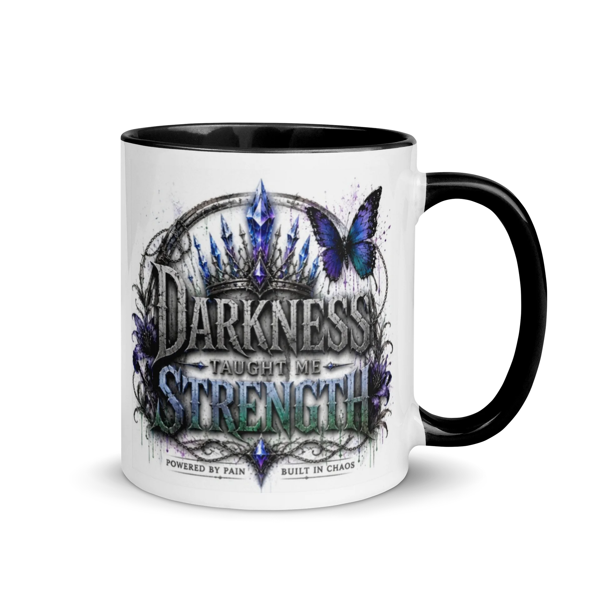 Darkness Taught Me Strength Colored Mug product image (1)