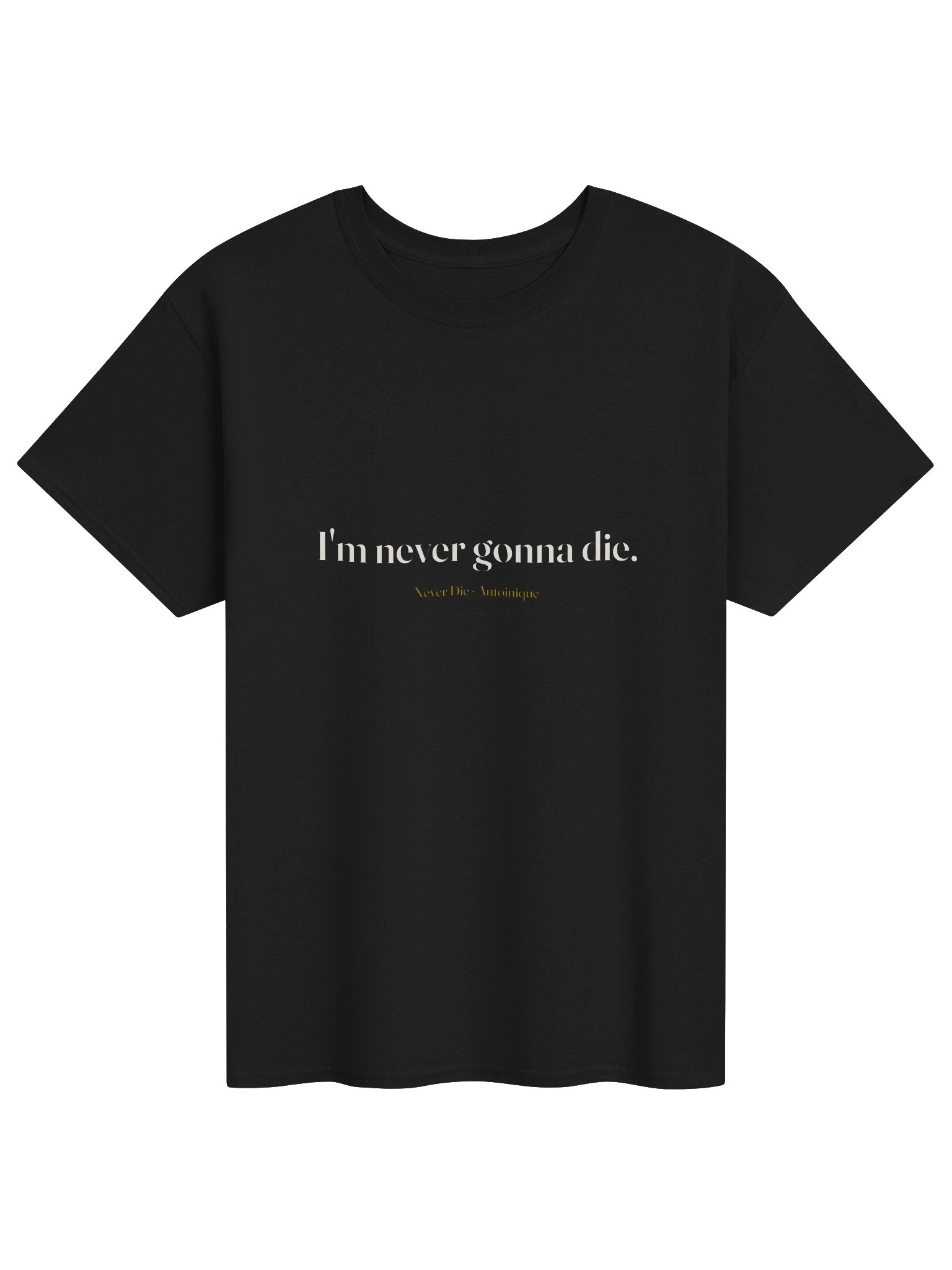 Never Die Lyric Tee product image (1)