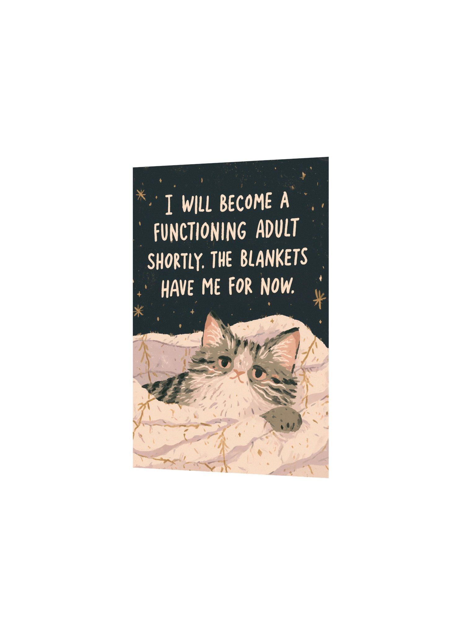 Blankets Have Me for Now Cat Poster product image (14)