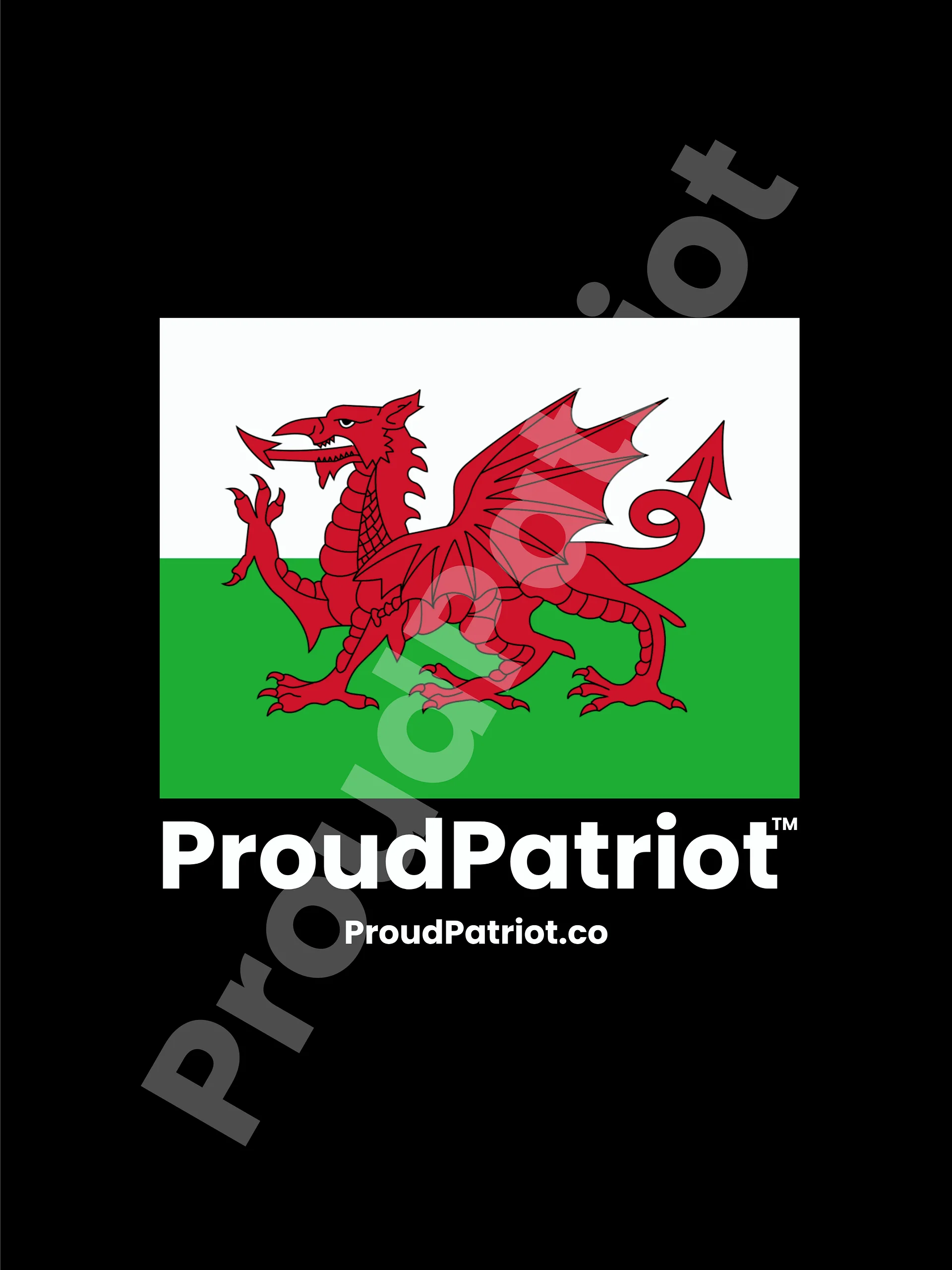 Wales Proud Screensaver Dark Mode product image (1)