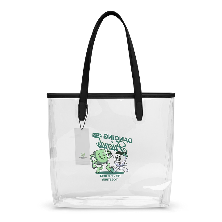 Clear Tote Bag Dancing With Friends product image (2)