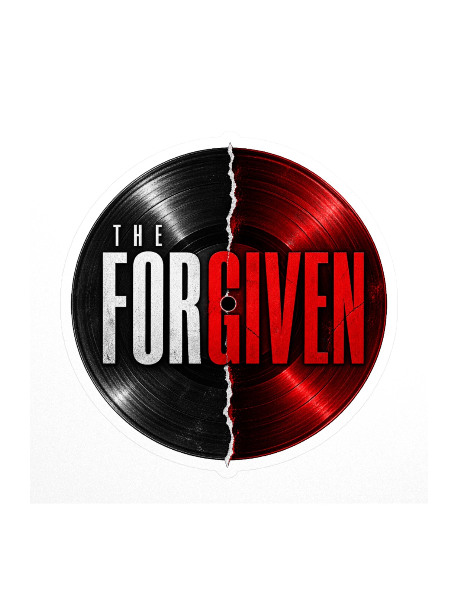 The Forgiven - Split Vinyl Sticker product image (3)