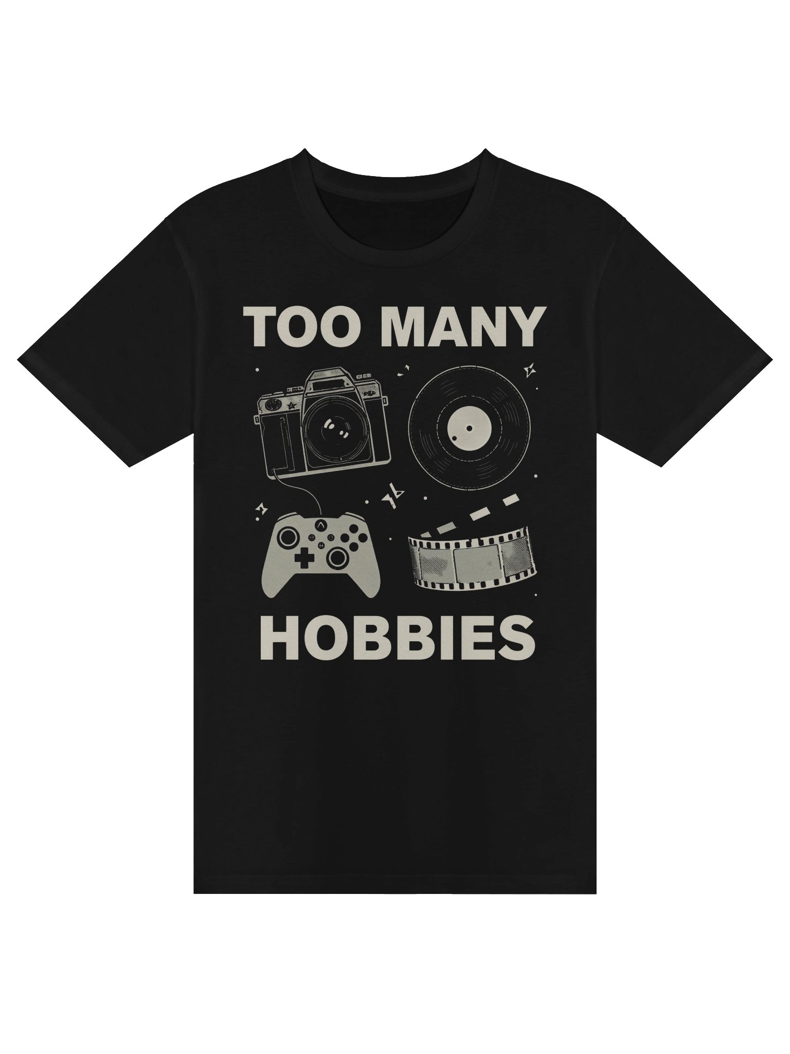 Too Many Hobbies Unisex Tee product image (1)
