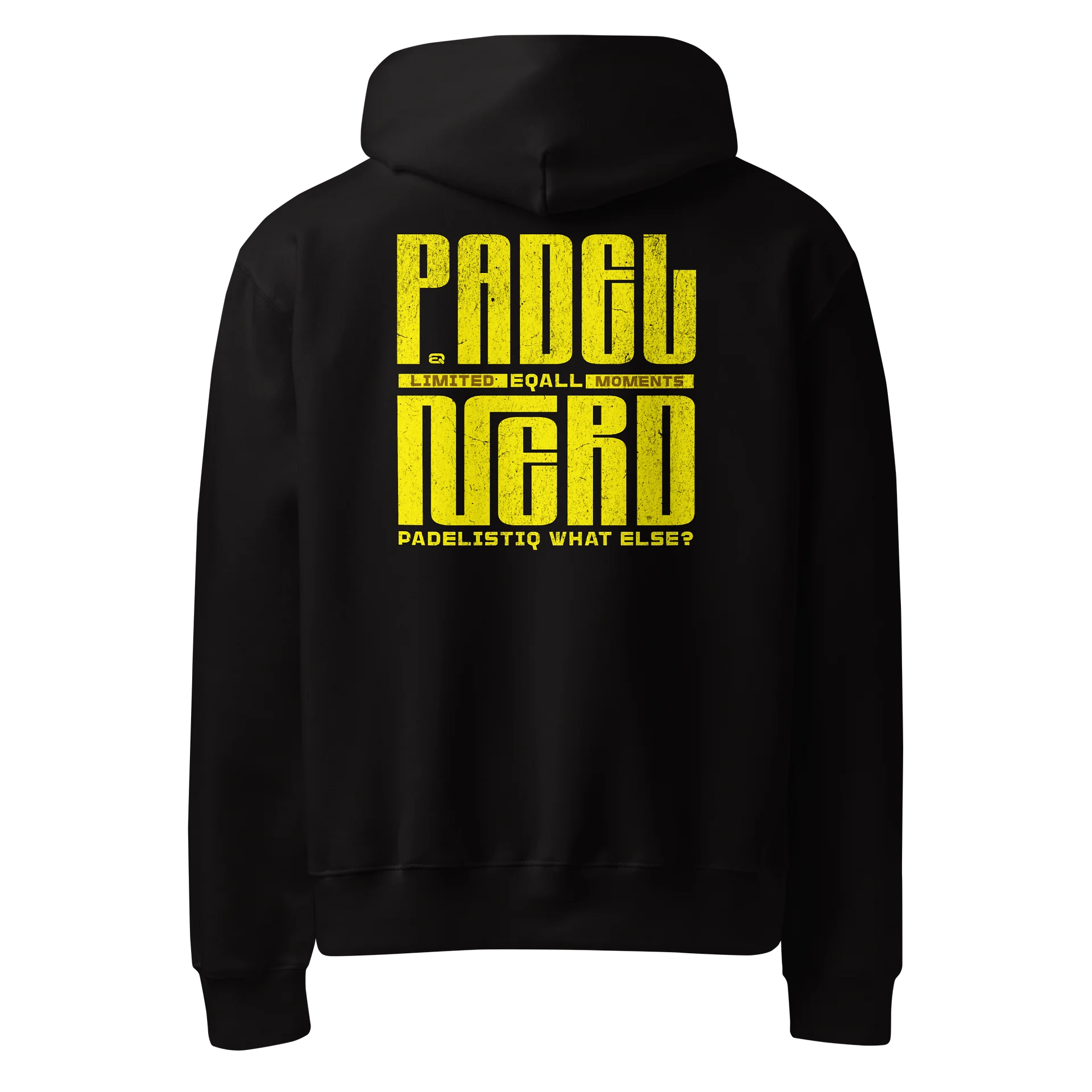 PADELISTIQ Nerd Bella Butterfly Champ Hoodie R3CVR.i by EQALL® Essentials_Yellow product image (5)