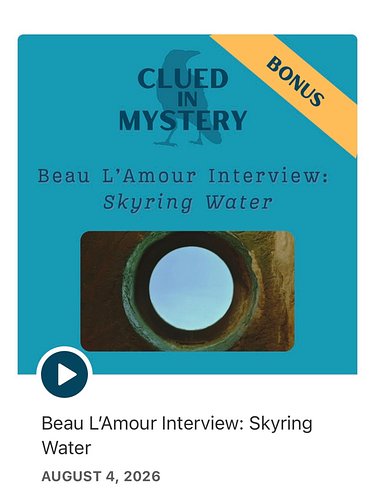 Beau L’Amour joins Brook and Sarah to discuss his father’s writing and finishing works he left unfinished when he died. Their...