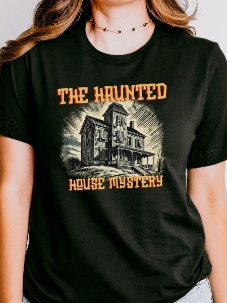 Haunted House Magic Funny Vintage Pulp Mystery Harry Potter Shirt product image (6)