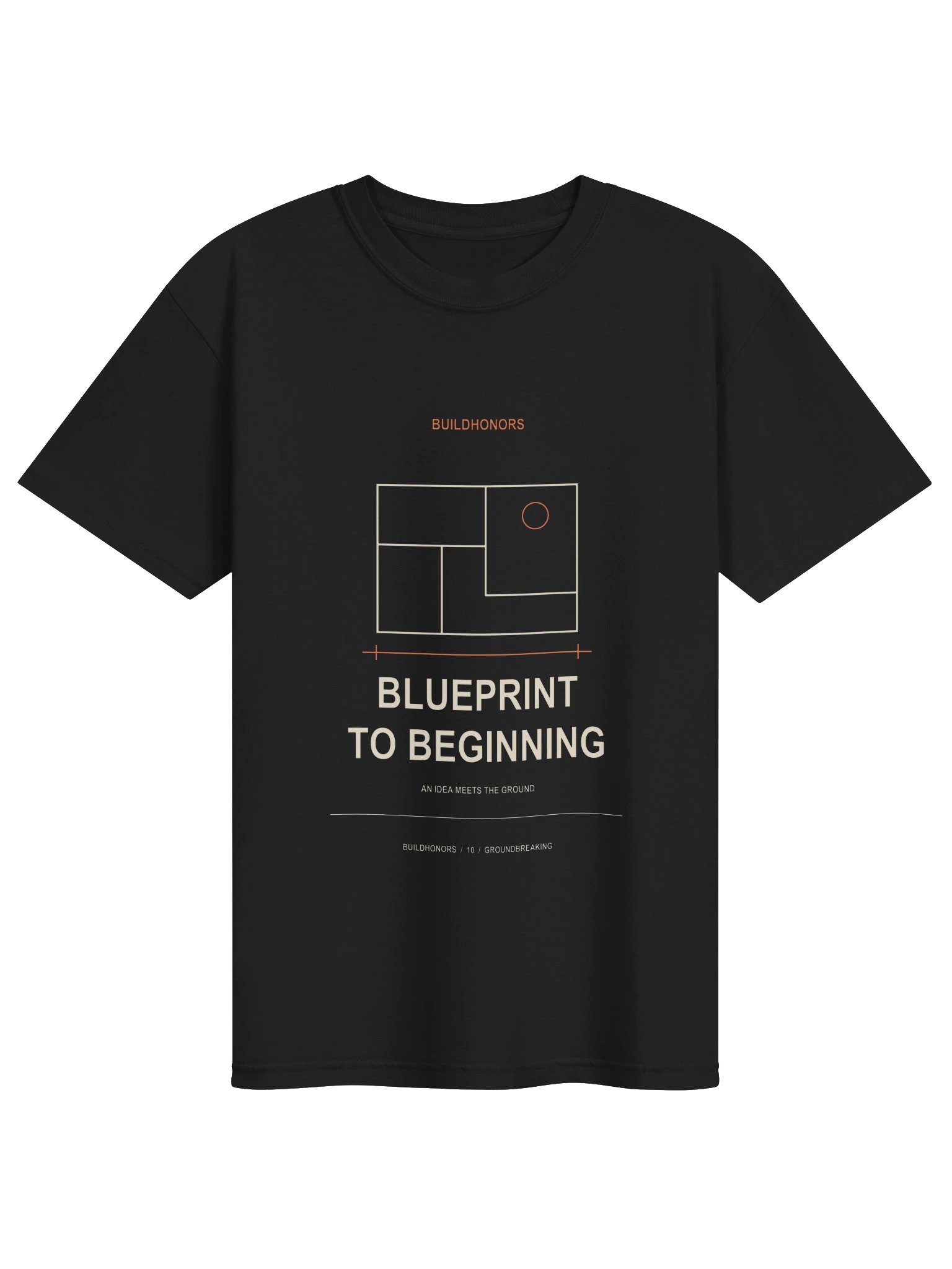 Blueprint To Beginning — Heavyweight Tee product image (1)