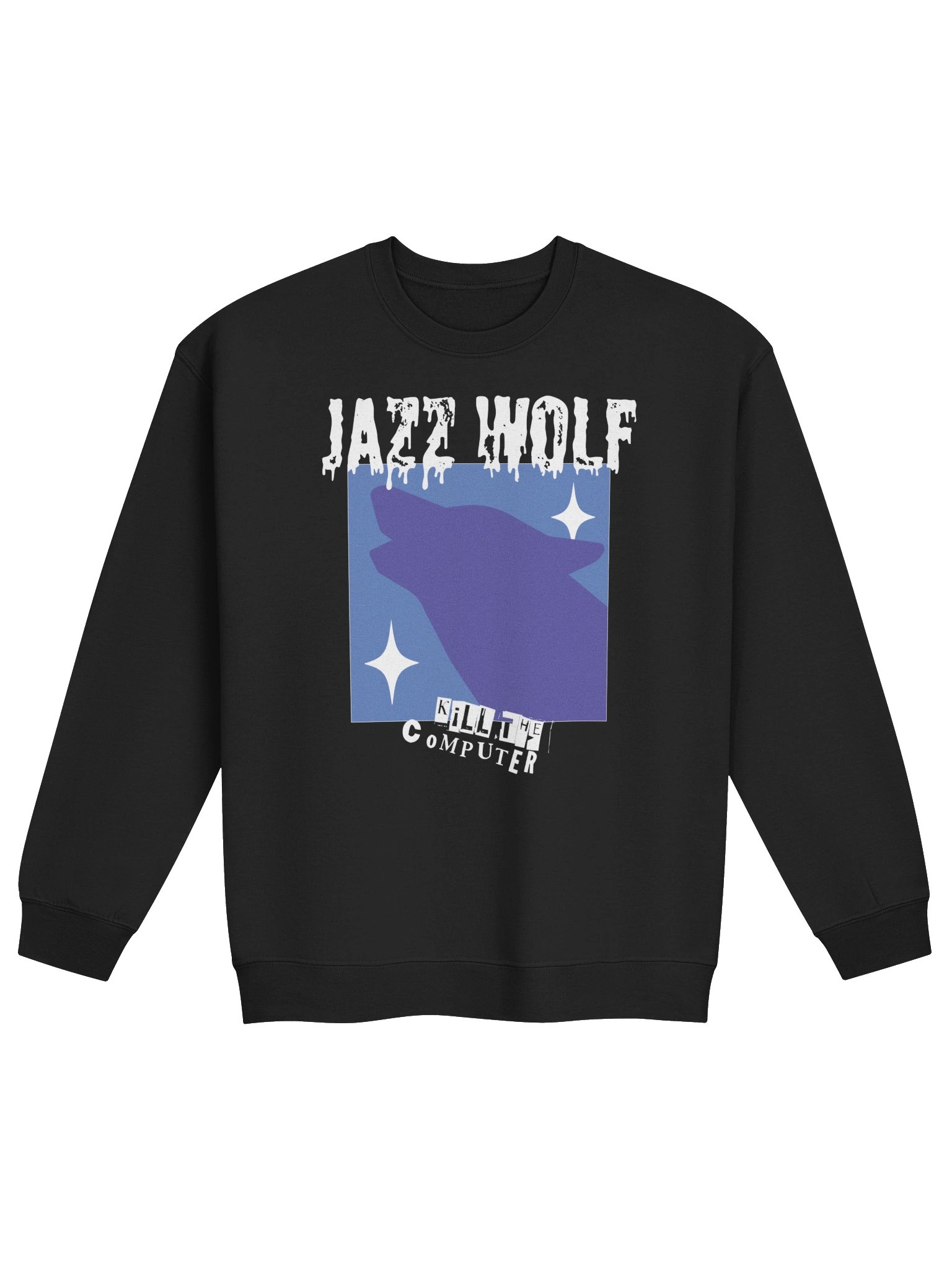 Jazz Wolf Gildan Unisex Sweatshirt product image (2)