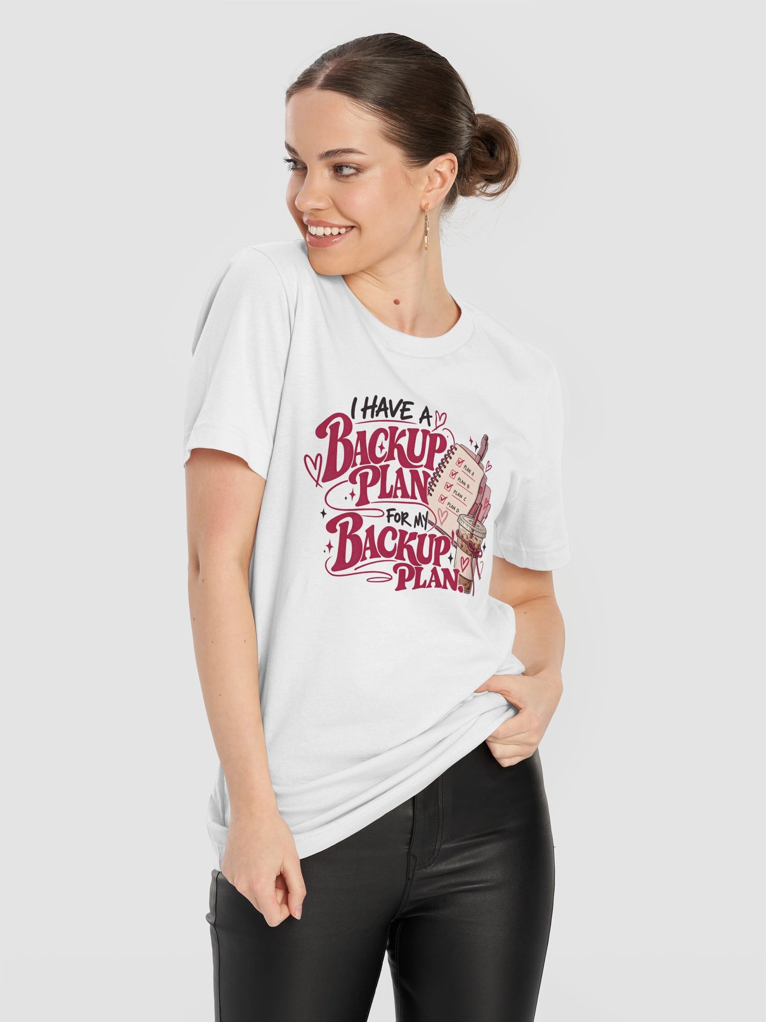 Backup Plan for My Backup Plan T-Shirt product image (4)