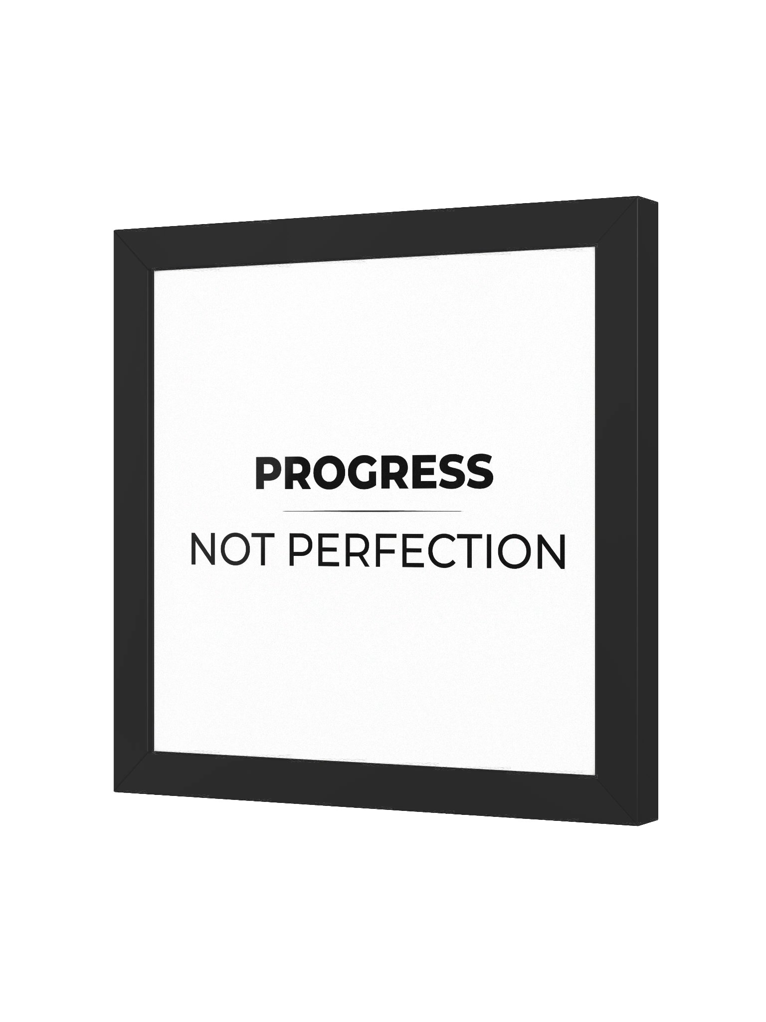 Framed Reminder - Progress. Not Perfection product image (4)