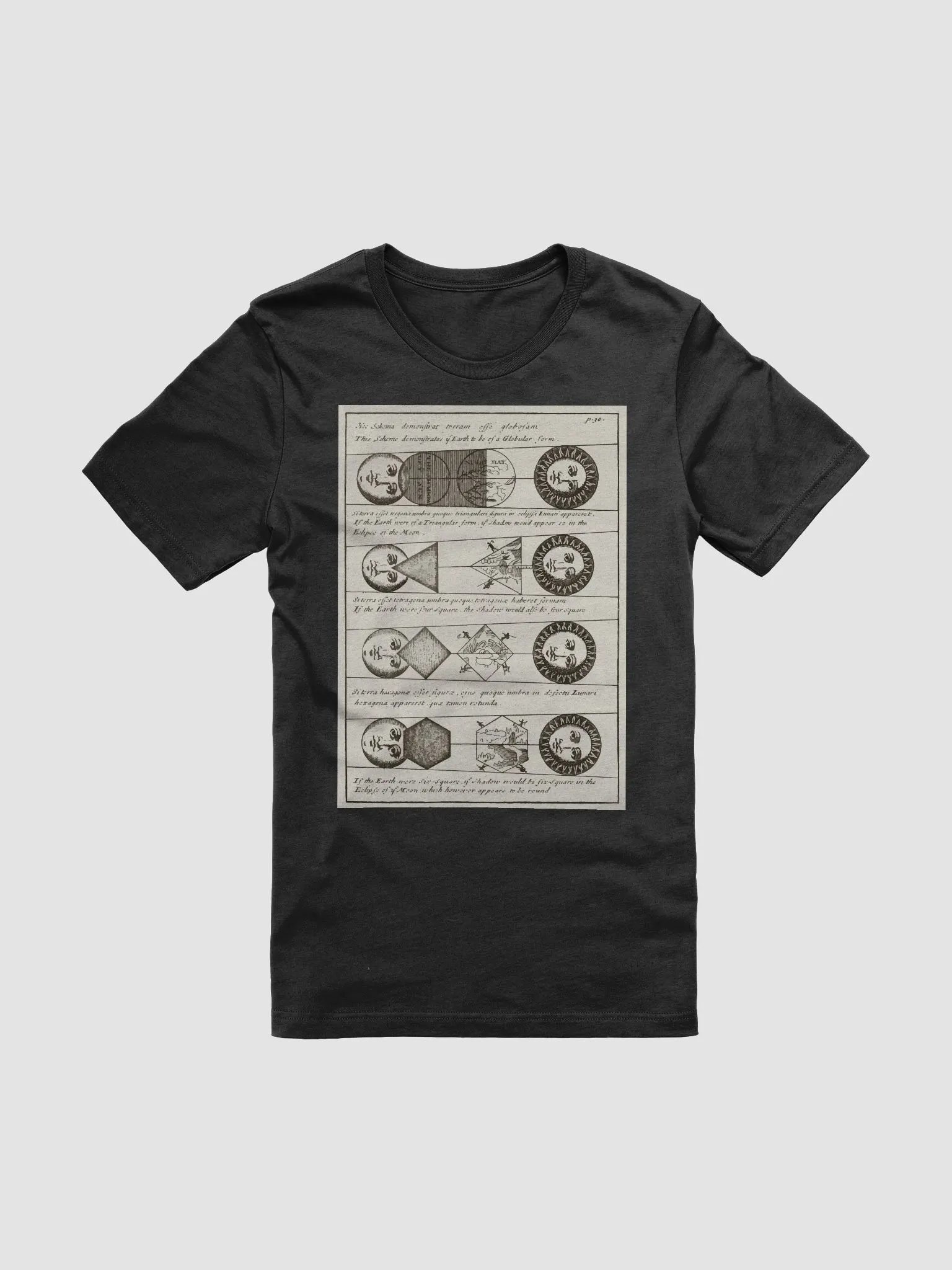 Solar Eclipse Earth Moon Tee product image (1)