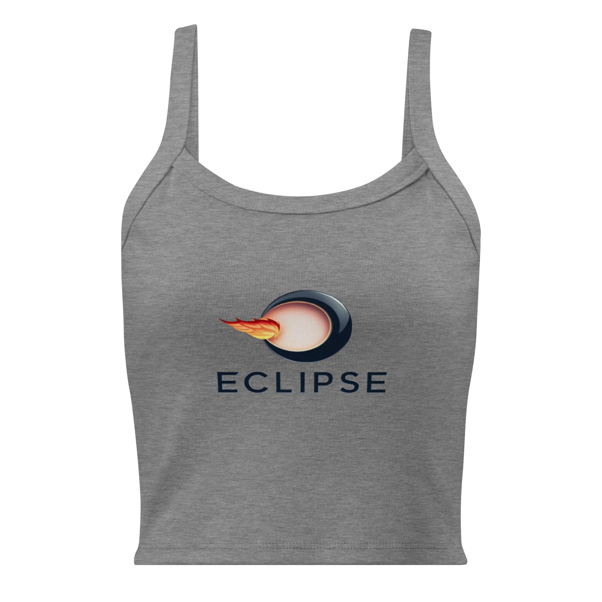 Women’s Micro-Rib Tank Top Eclipse Design – Stretch Fit XS-2XL product image (1)