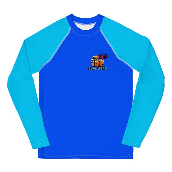Wild Blue 2Tone Youth Rashguard product image (2)
