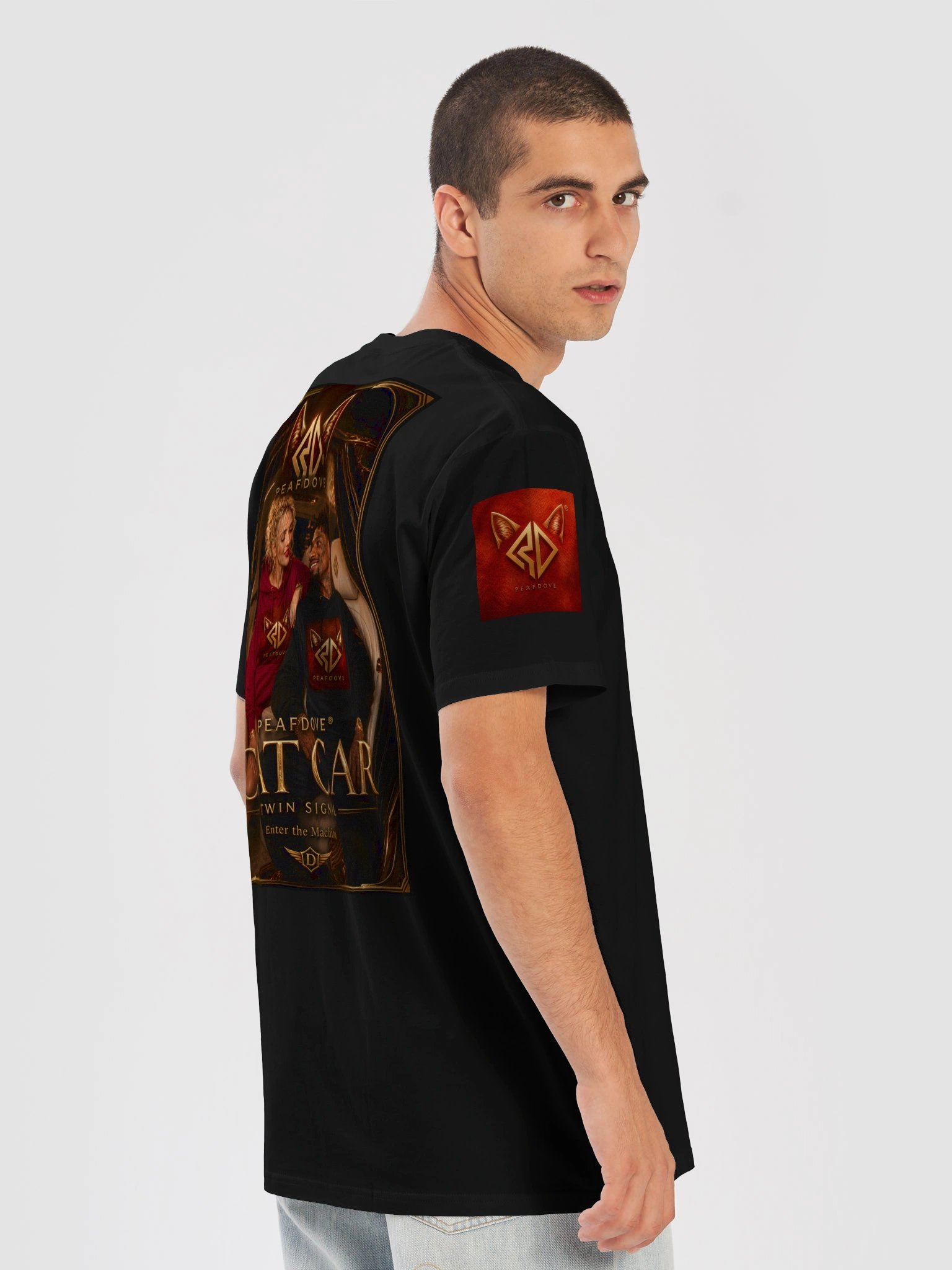PEAFDOVE® CAT CAR — Twin Signal Shirt product image (8)