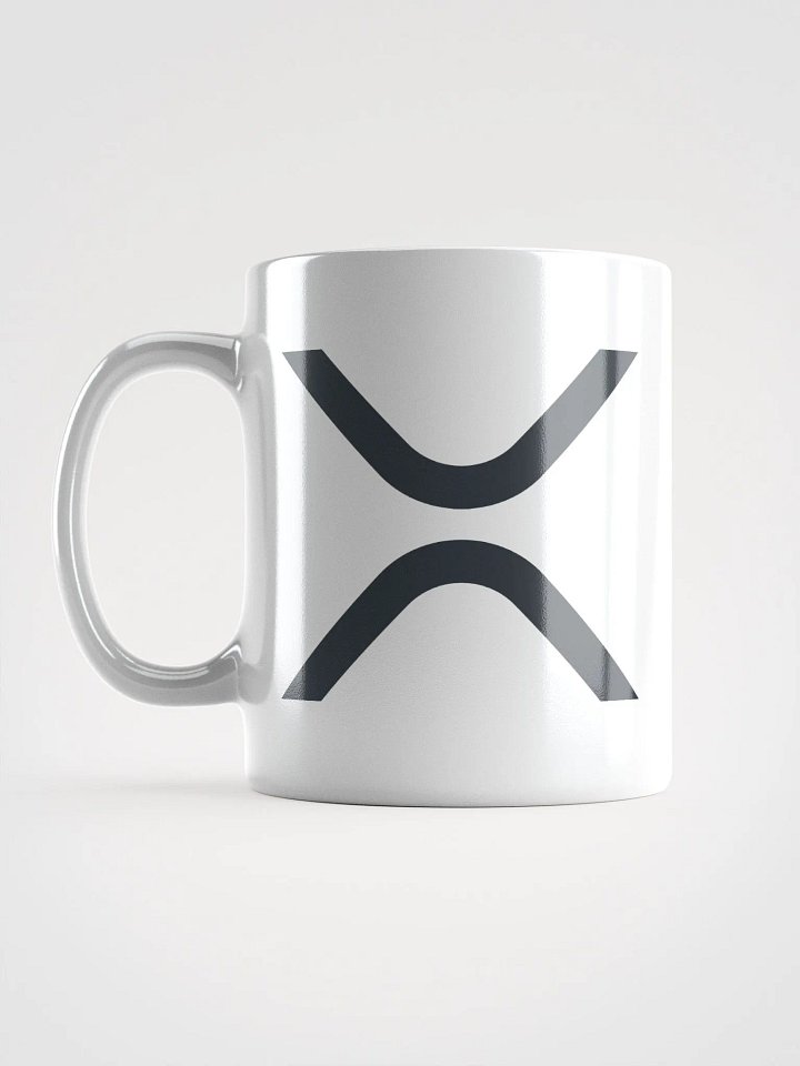 XRP Logo White Glossy Mug product image (6)