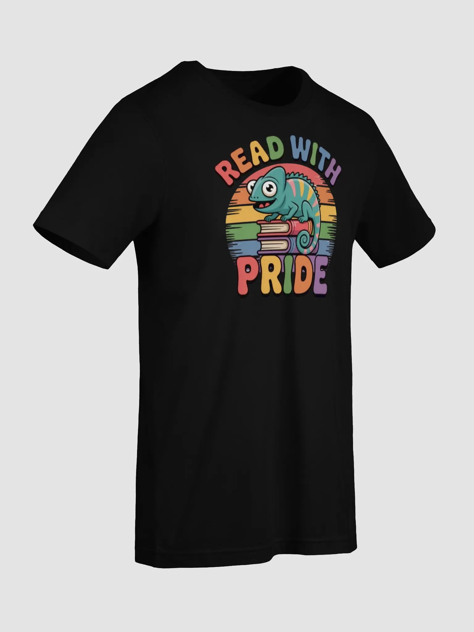 Read with Pride: Celebrate Diversity and Literature with This Vibrant T-Shirt by Graphic Grove product image (92)