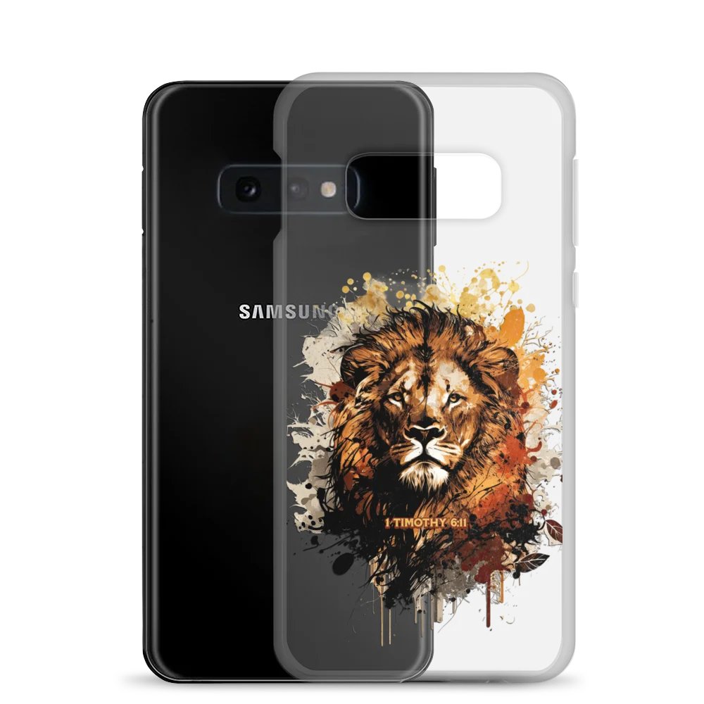 Lion's Courage Samsung® Clear Case product image (24)