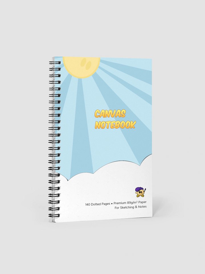 Sunrise Canvas Notebook product image (1)