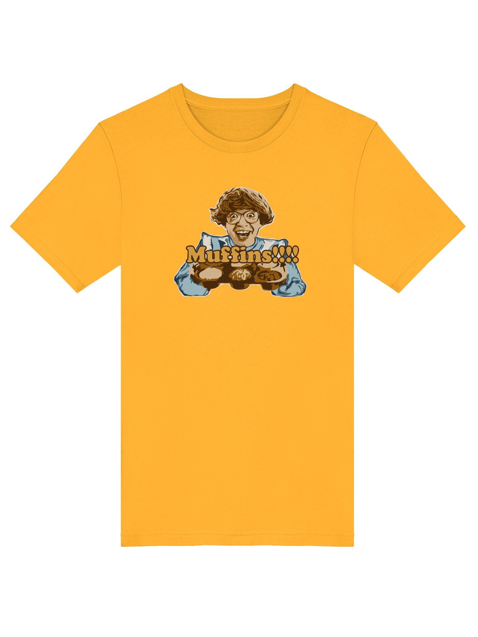 Muffins Tee in gold product image (5)