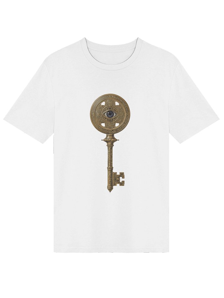 The Gatekeeper’s Key – White Revelation Edition (Front & Back Print) product image (1)