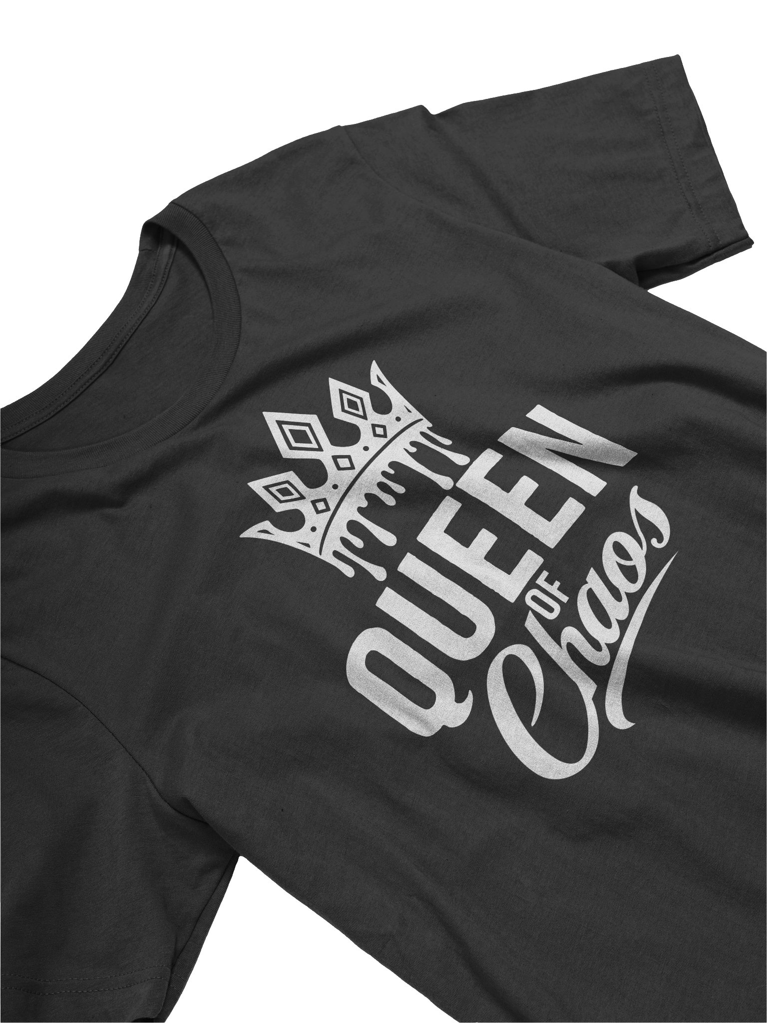 Queen of Chaos Tshirt - White Text product image (3)