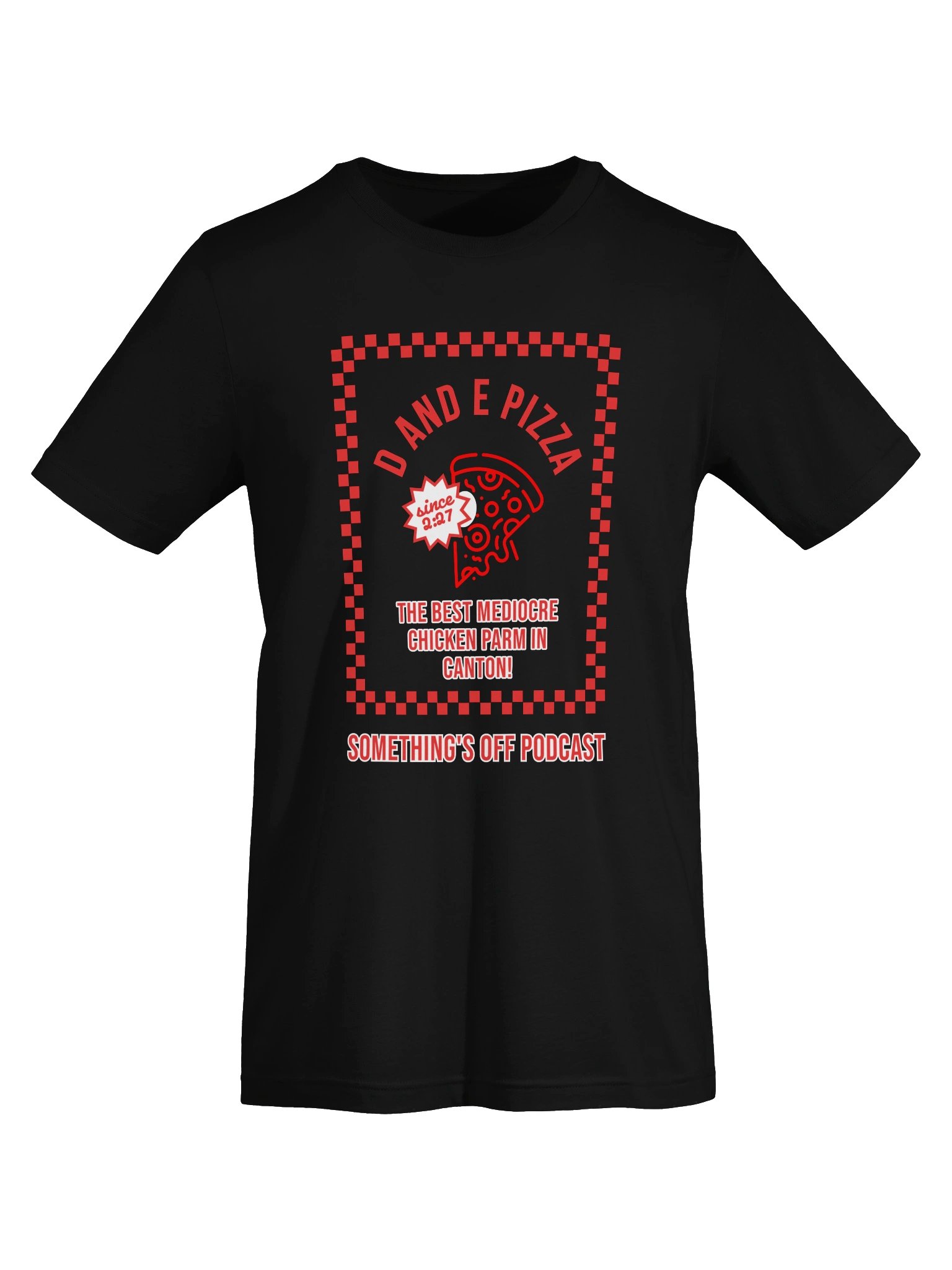 D and E Pizza T-Shirt product image (5)