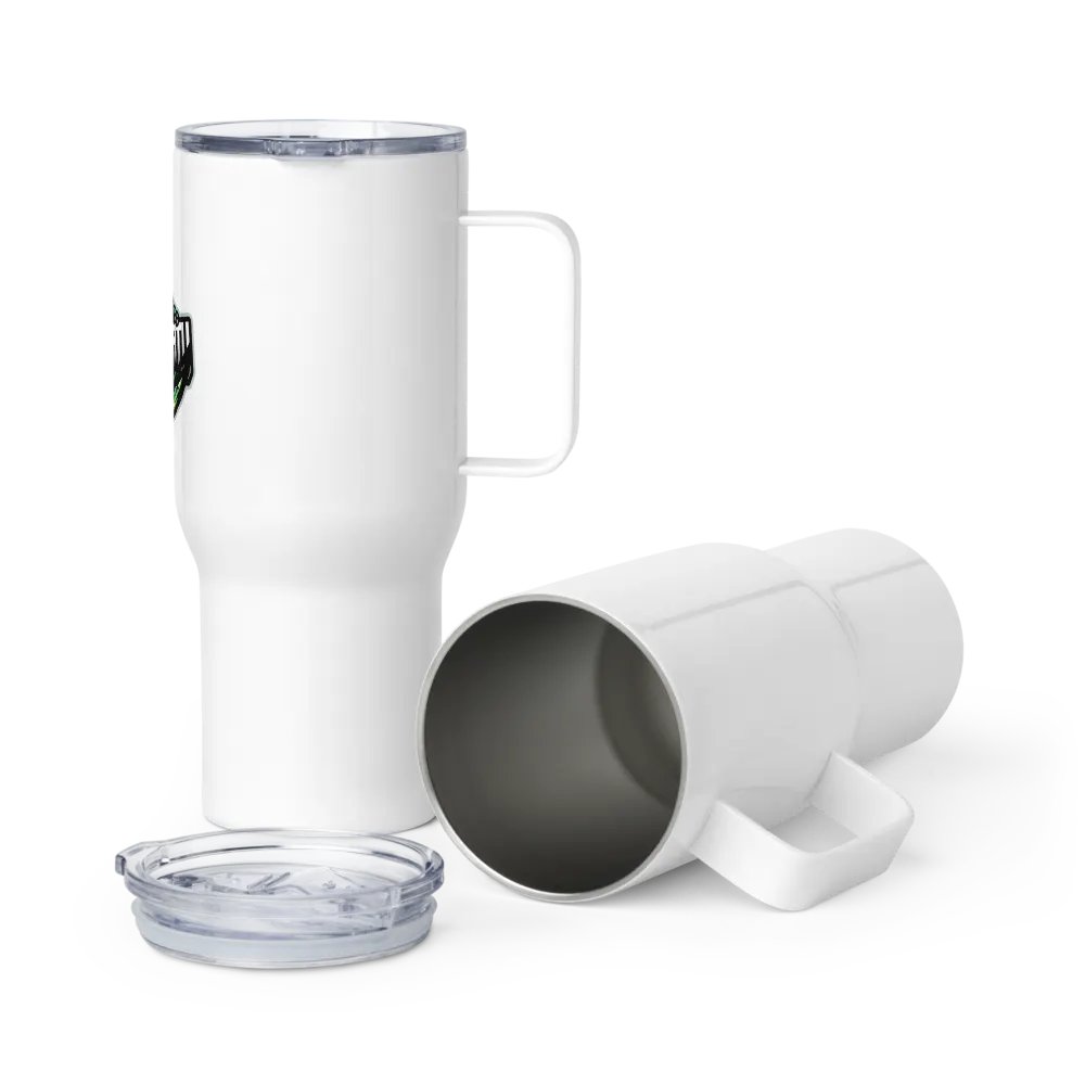 V2 Logo Travel Mug with a Handle product image (6)