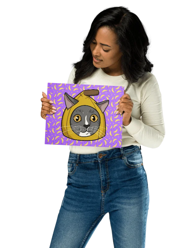 BananaSnugs metal wall art product image (1)