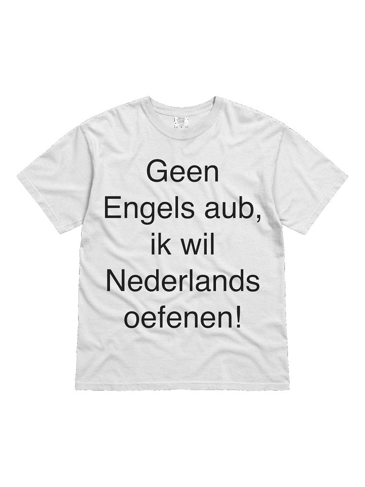 T-shirt no English please product image (1)