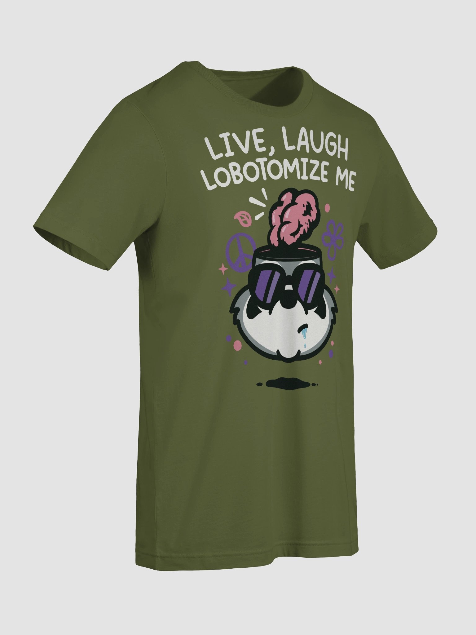 Live Laugh Lobotomize Athletic Tee product image (9)