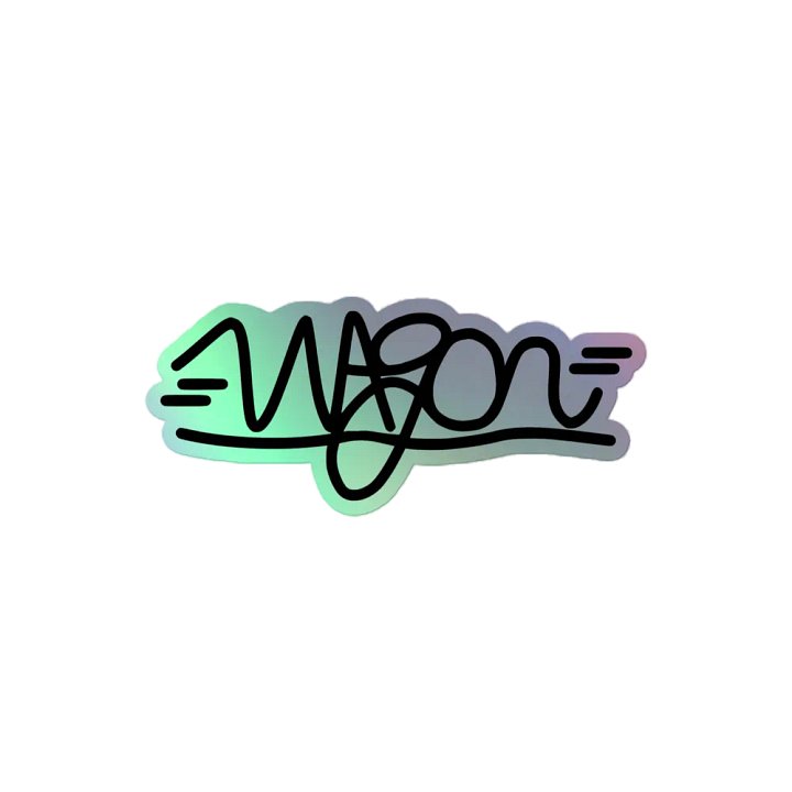 Wagon Holographic Sticker product image (2)