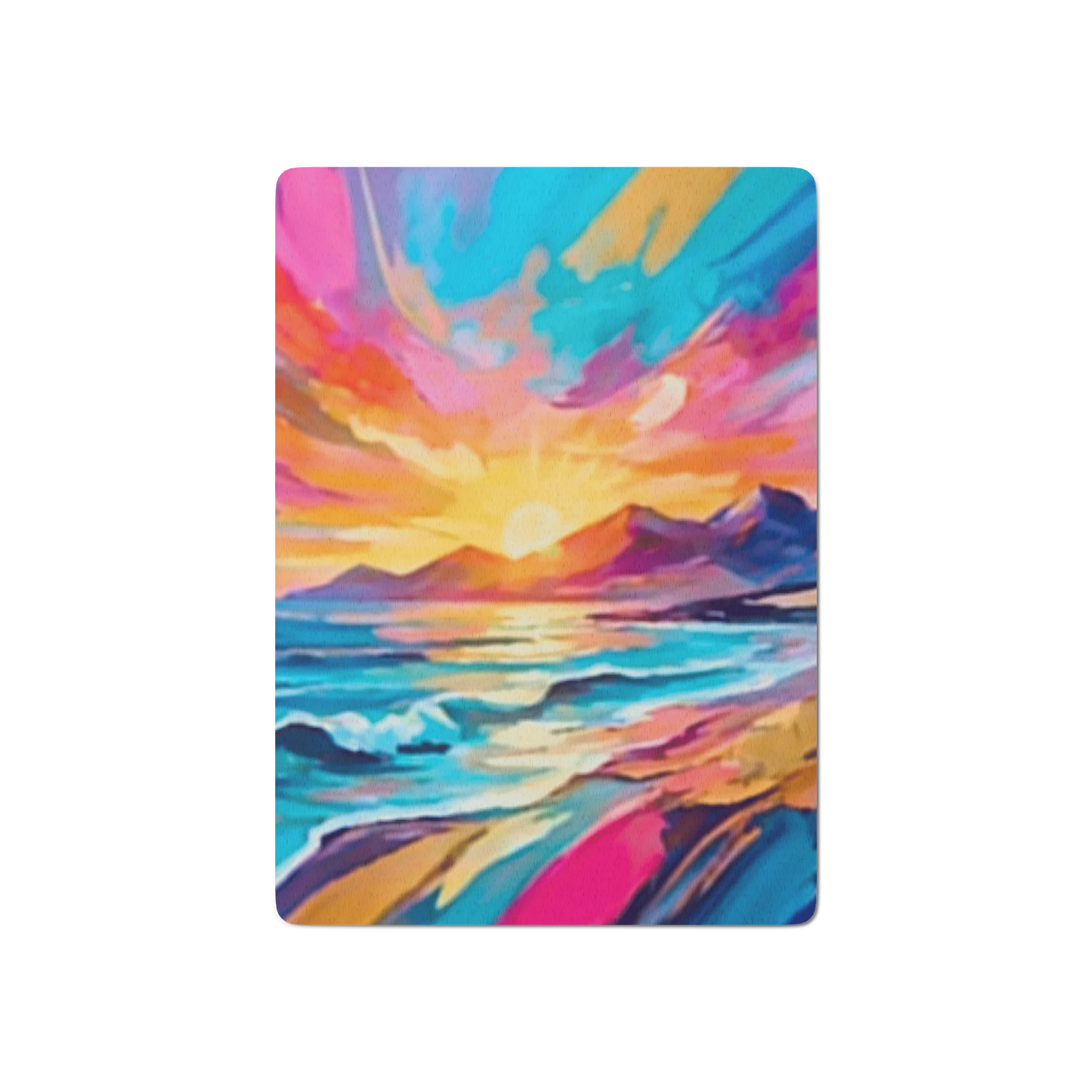 Seaside Sunset Poker Deck — Bright and Alive by CJ product image (1)