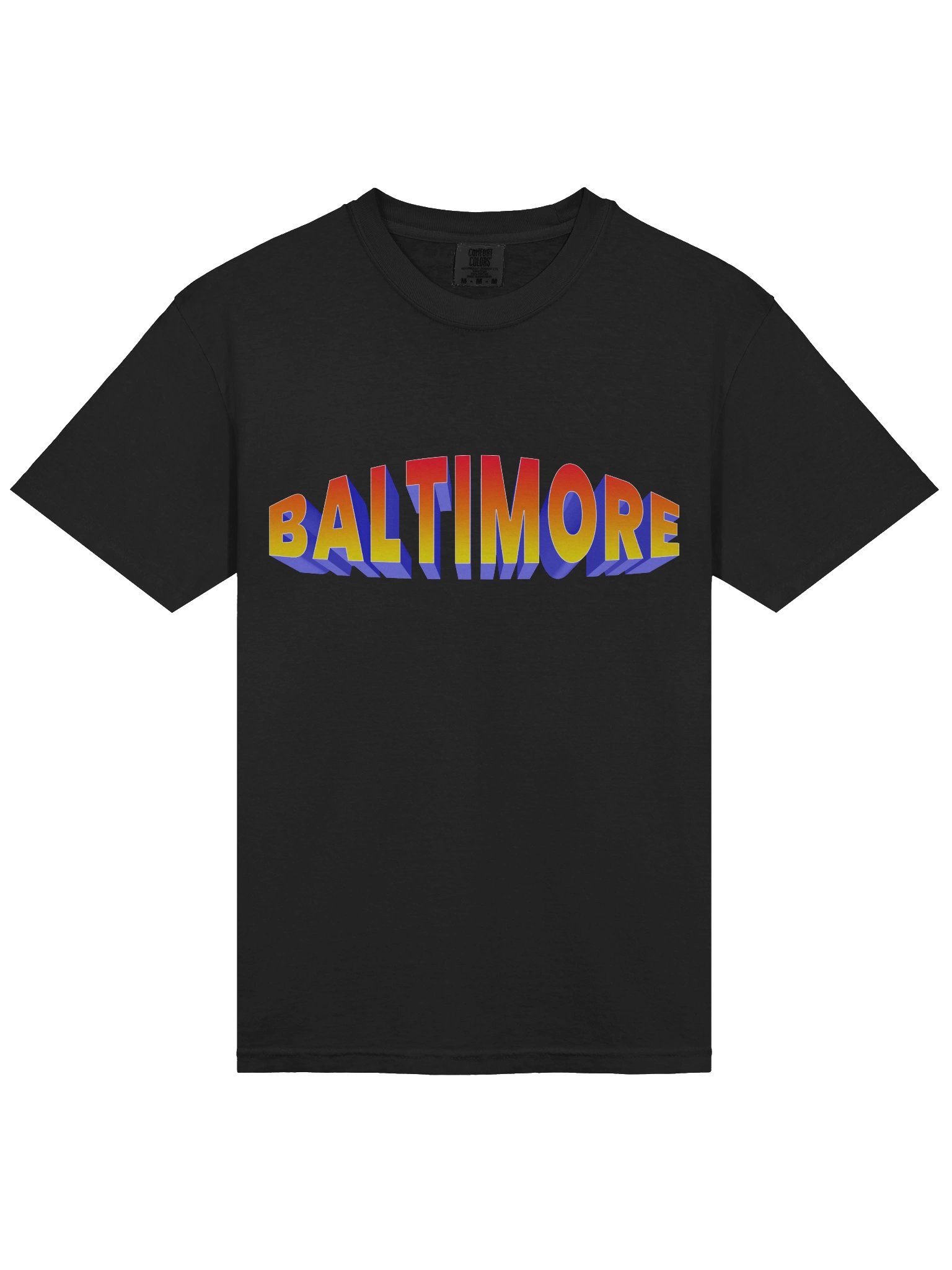 BALTIMORE Rainbow 3D Tee product image (3)