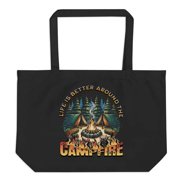 Life Is Better Around The Campfire Tales Eco Tote product image (1)