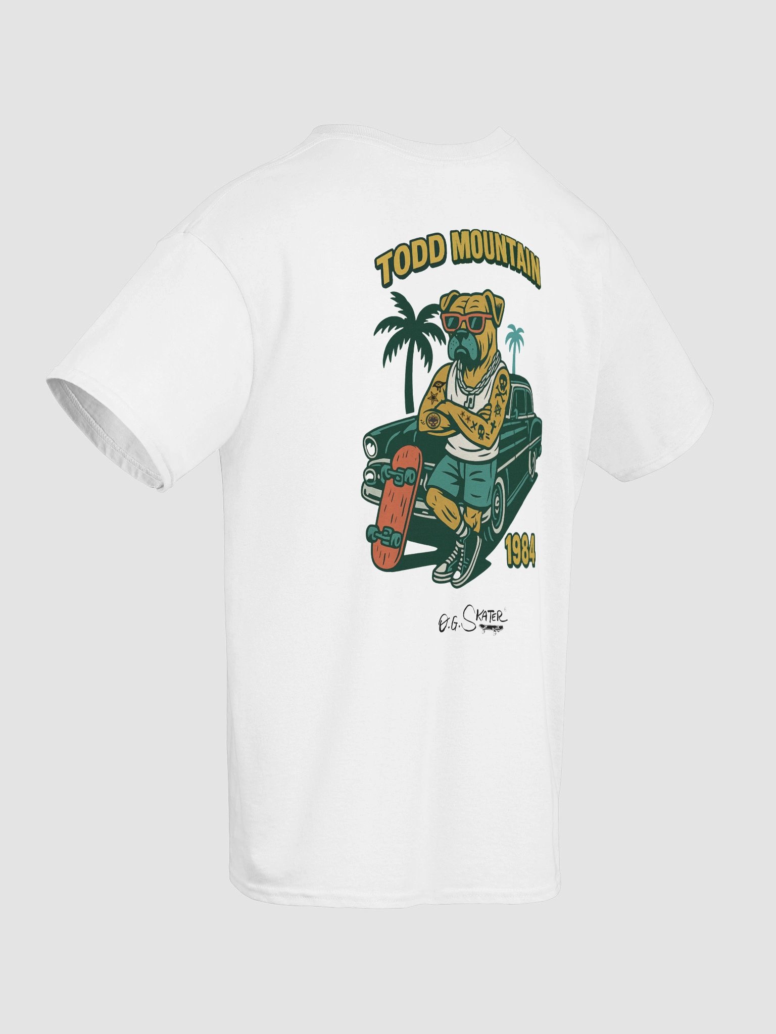 (1984) "Todd Mountain" Tribute Tee by O.G. Skater product image (3)