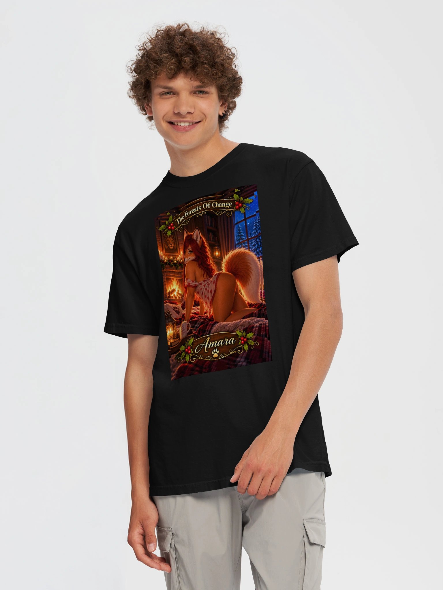 Amara's Night Shirt Men's Shirt. product image (9)