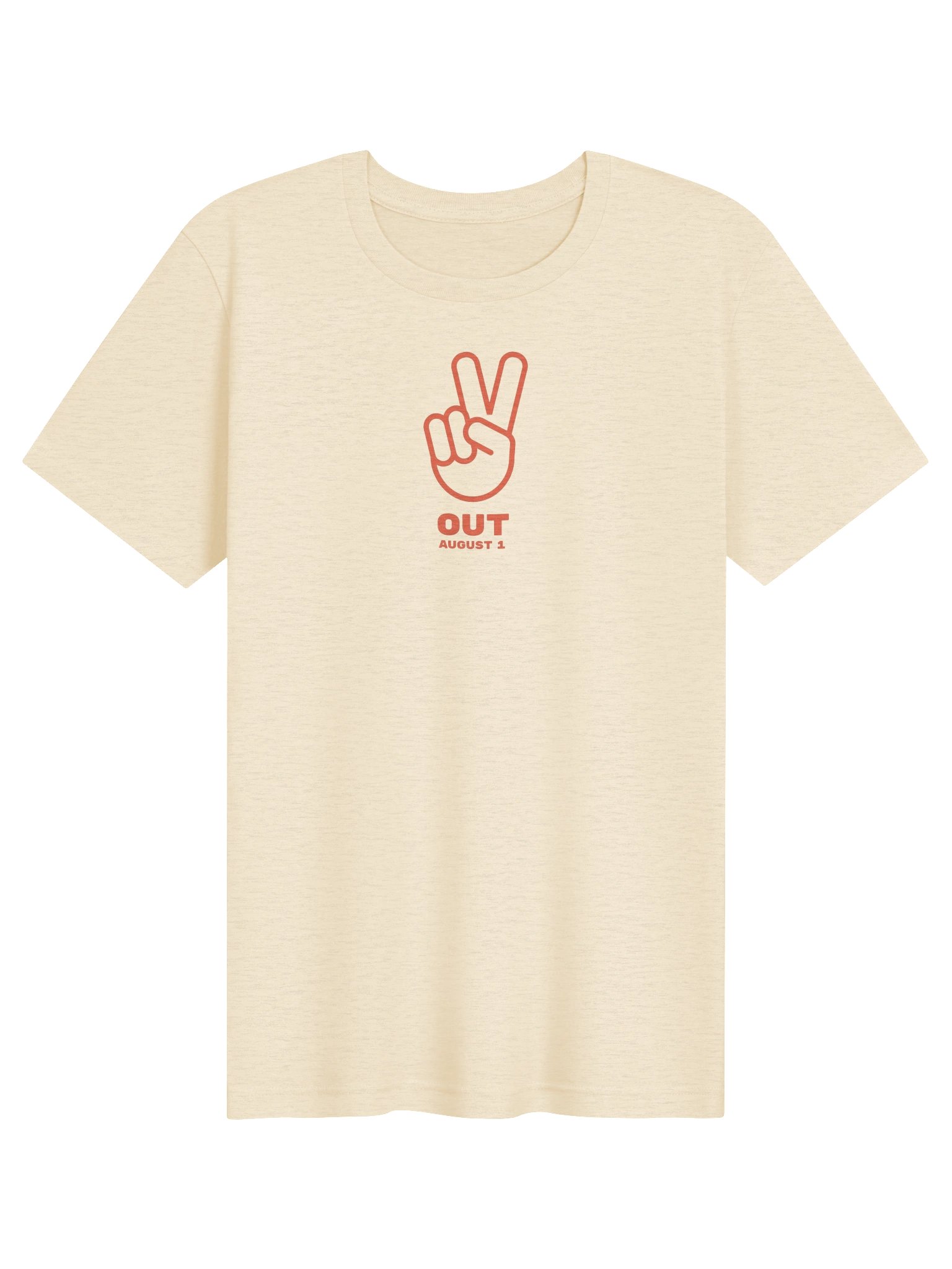 Peace Out August 1 T-Shirt product image (11)