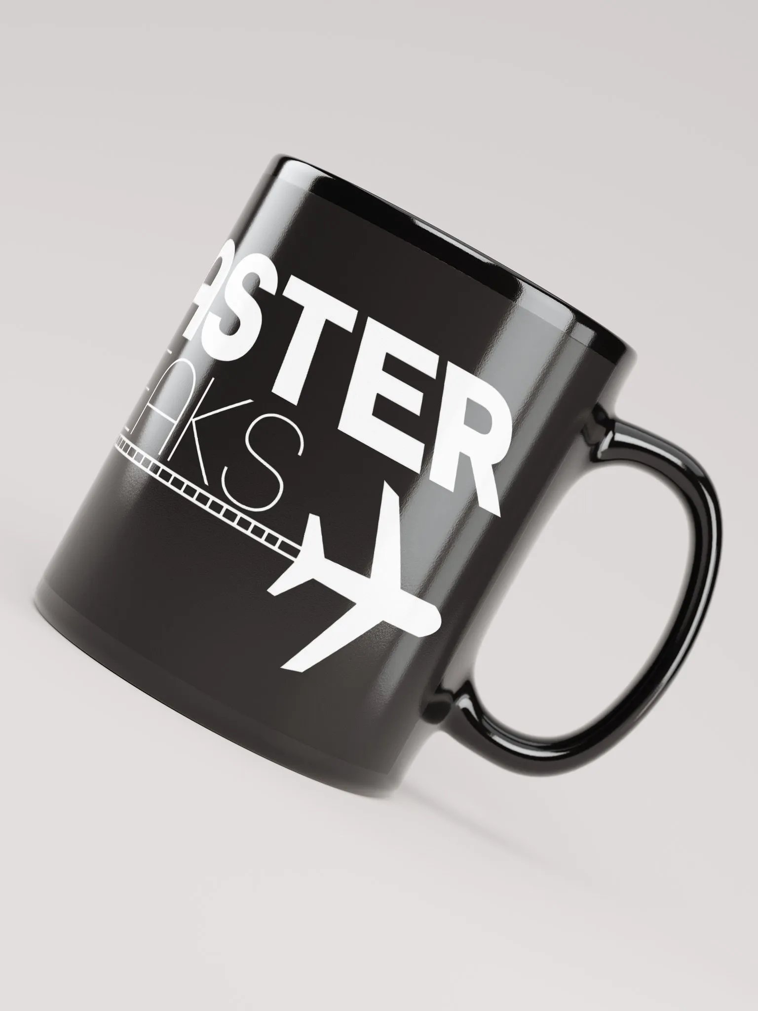 Coaster Breaks Black Glossy Mug product image (4)