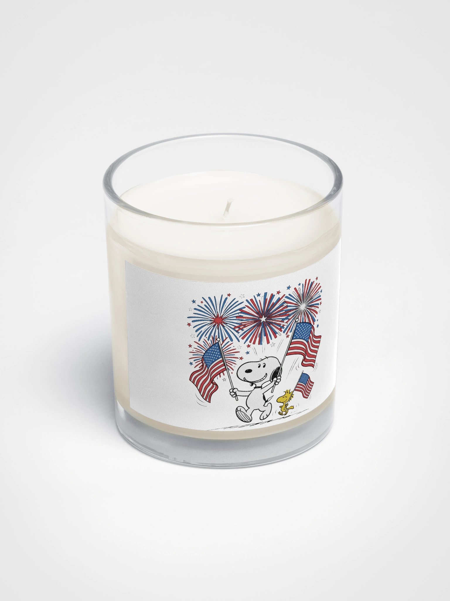 Patriotic Dog & Bird Marching with US Flags Fireworks product image (2)