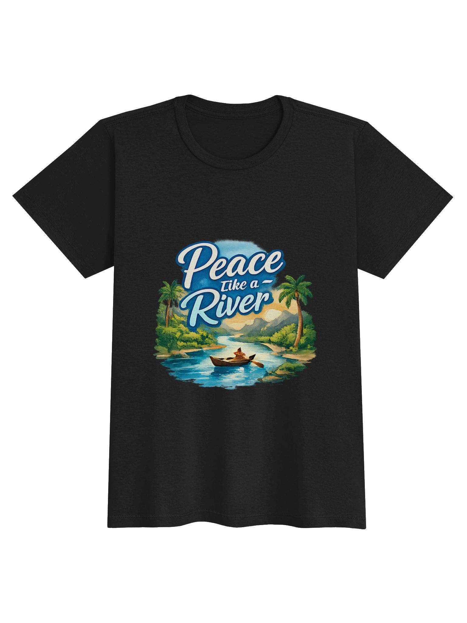 Peace Like a River Tropical Women’s T-Shirt product image (1)