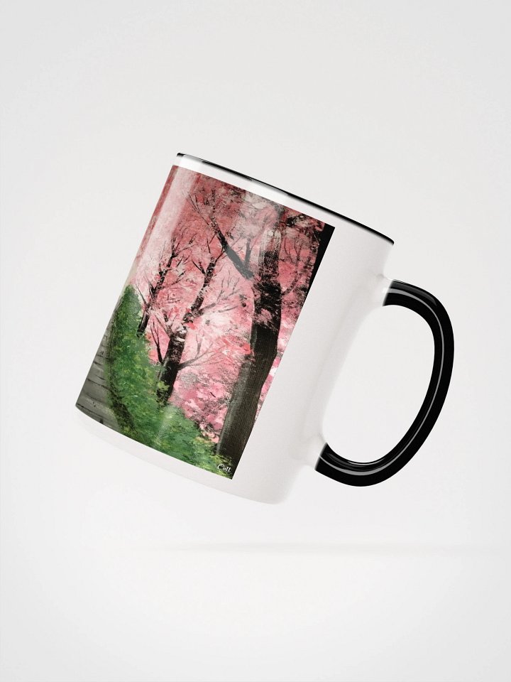 Pink trees with Silhouette Painted By Catt product image (3)