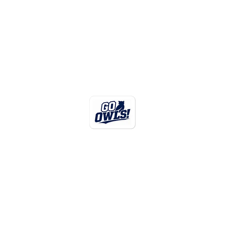 GO OWLS! Die-Cut Sticker product image (1)